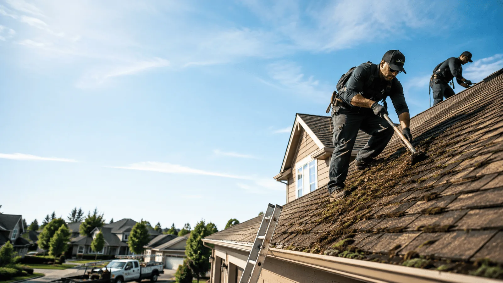 Roof Moss Removal in Boling, TX near me